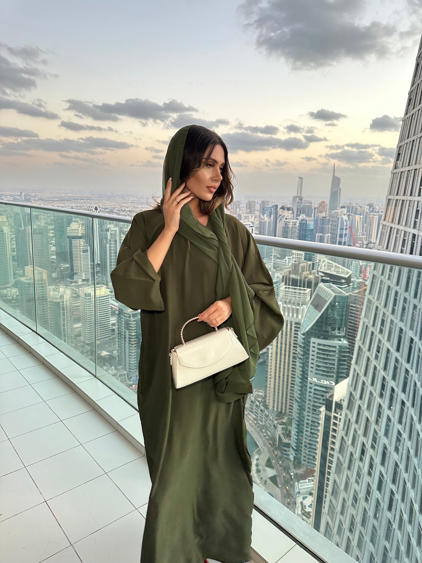 Premium Korean nida everyday closed abaya