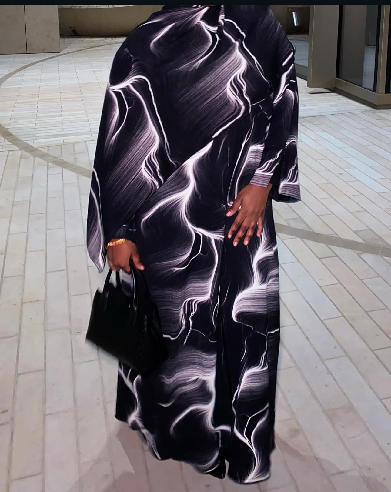 Sara Tie-Dye Print with Matching Hijab