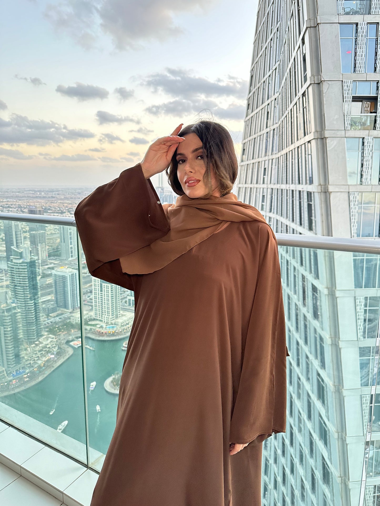 Premium Korean nida everyday closed abaya