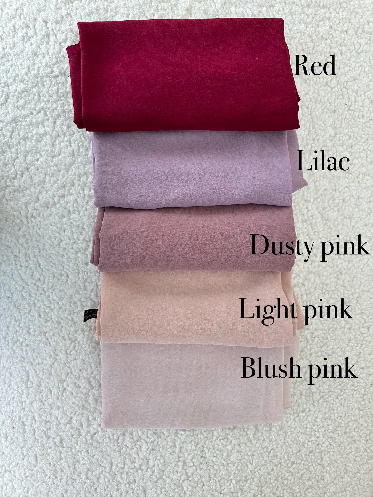Premium georgette chiffon hijab