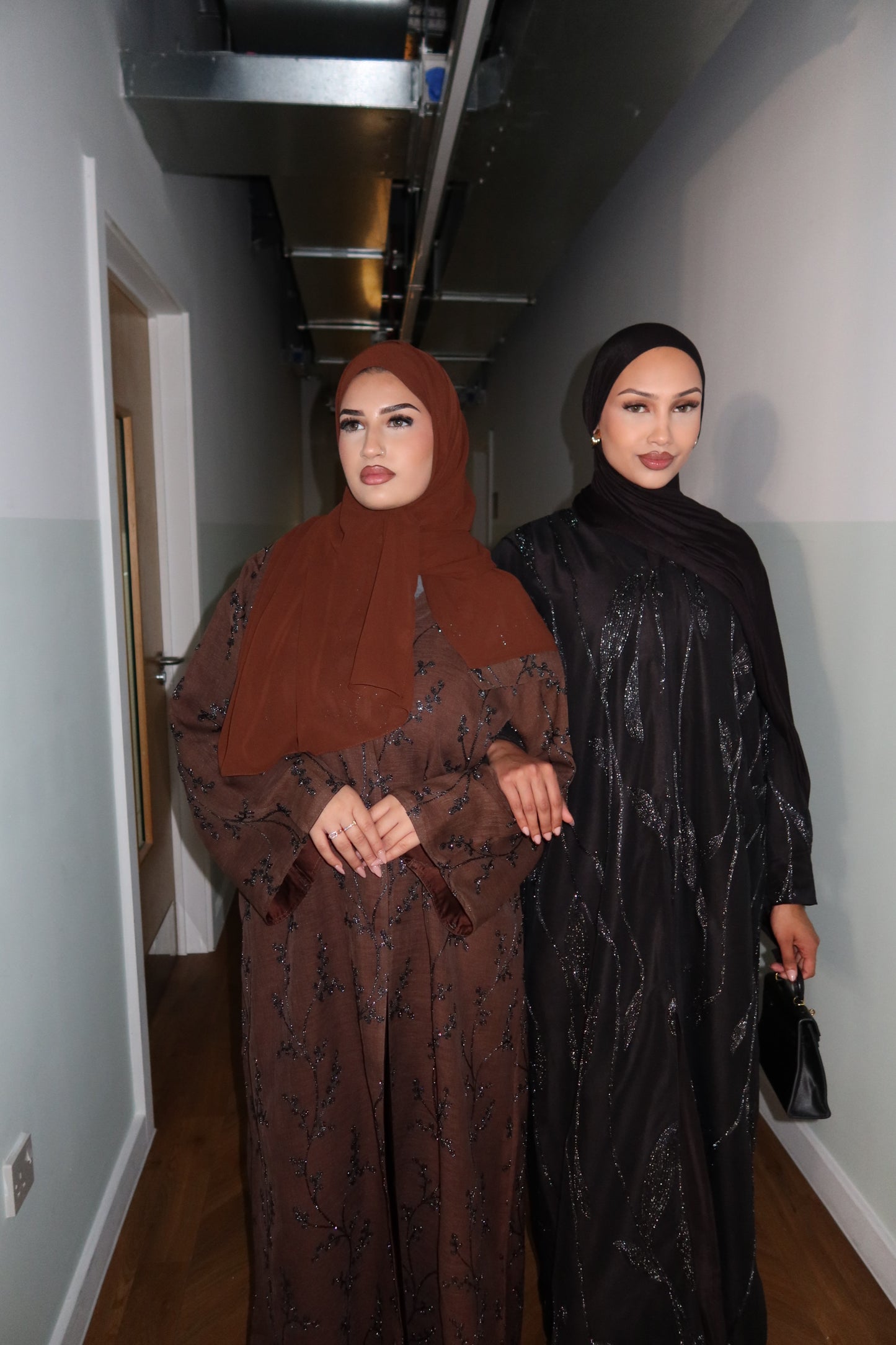 Amira 2.0 Luxury Black Buttoned Abaya LIMITED EDITION DROP