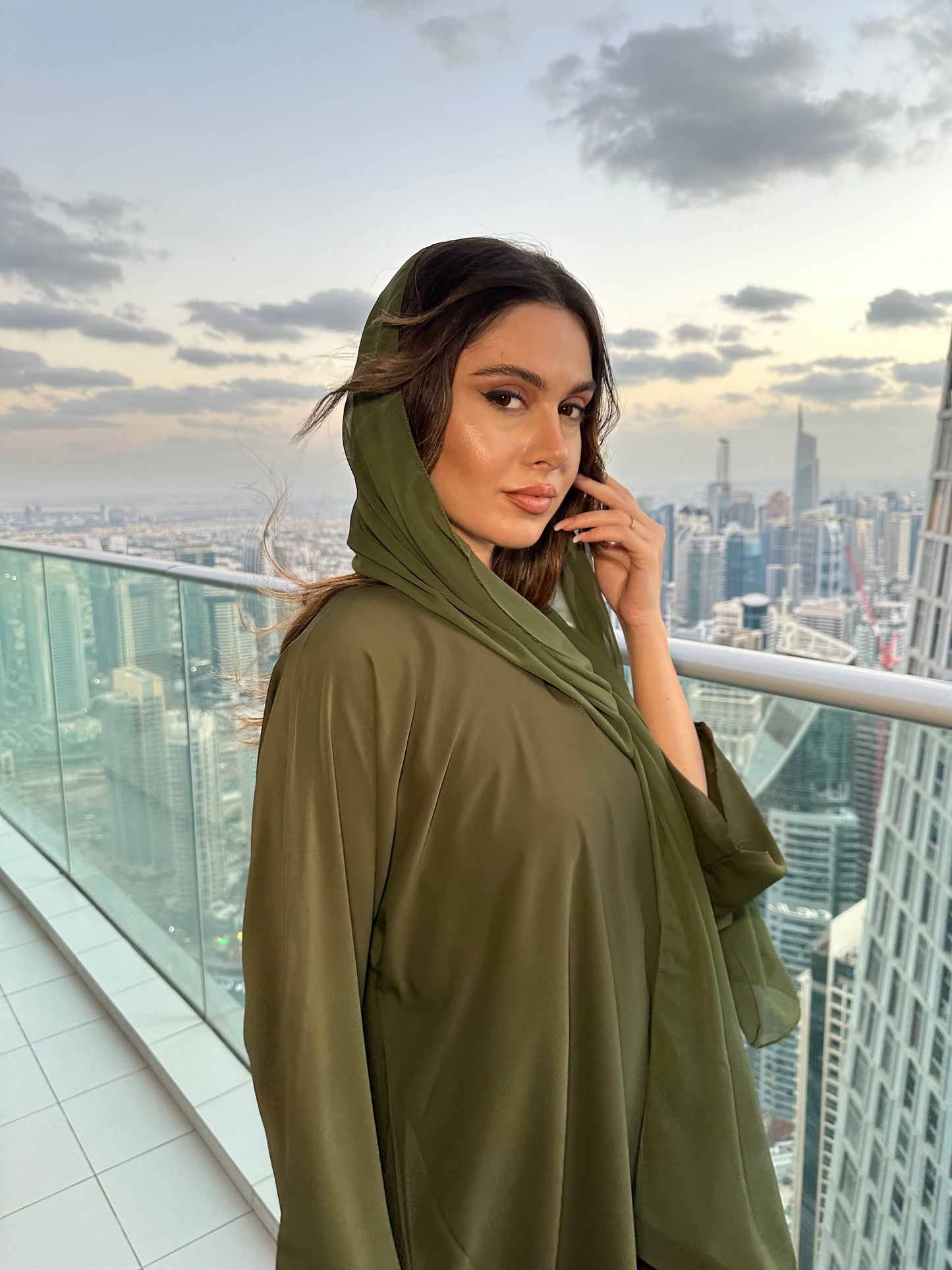 Premium Korean nida everyday closed abaya