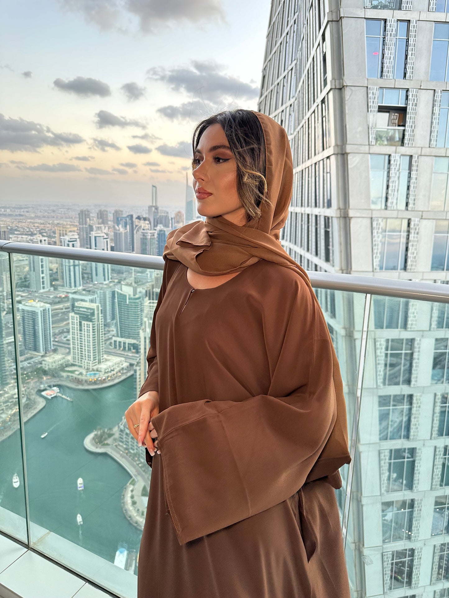 Premium Korean nida everyday closed abaya