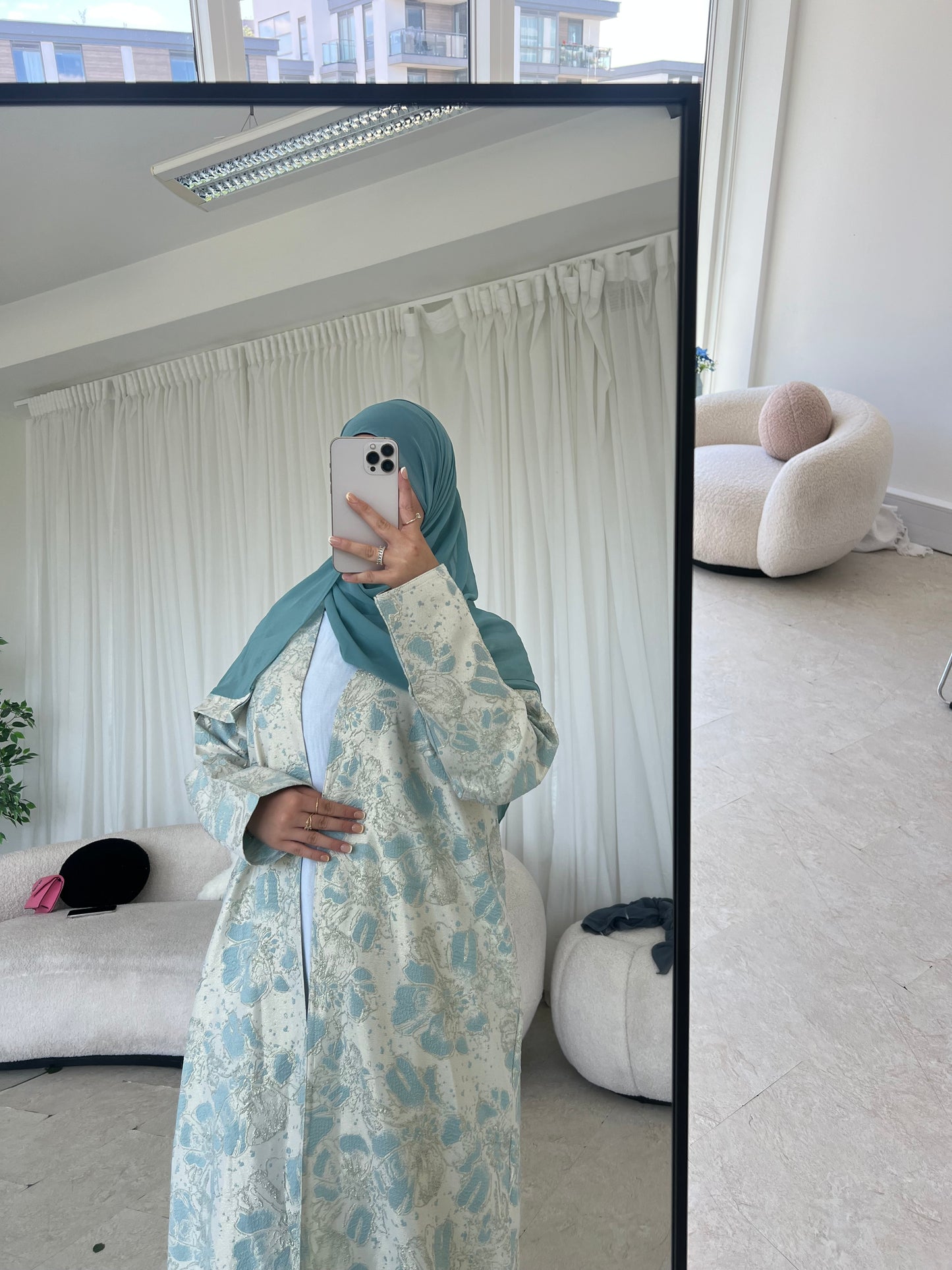 Noora luxury open abaya LIMITED EDITION
