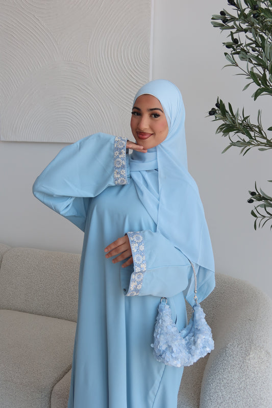 Hidaya 2.0 lace closed abaya