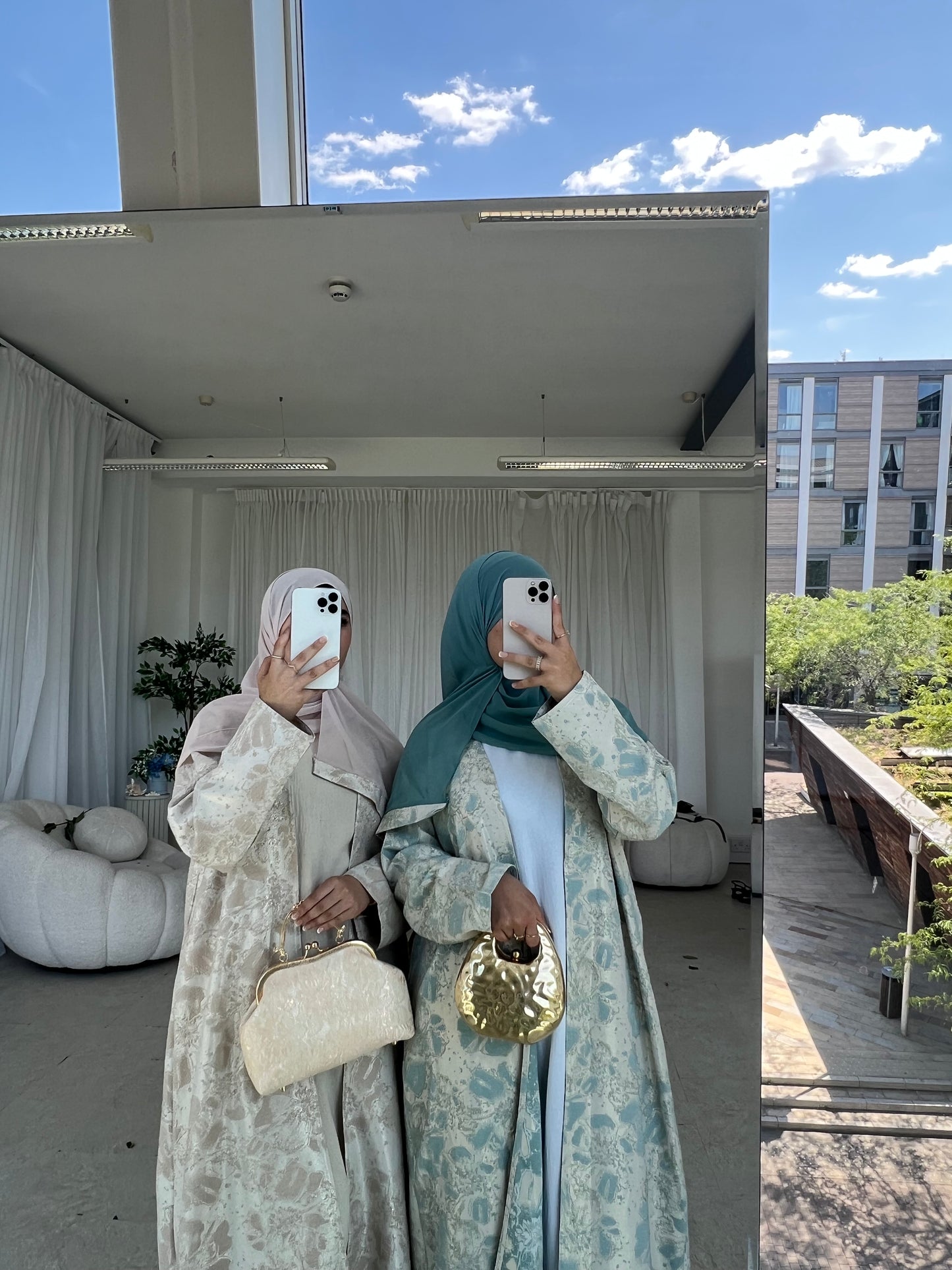 Noora luxury open abaya LIMITED EDITION