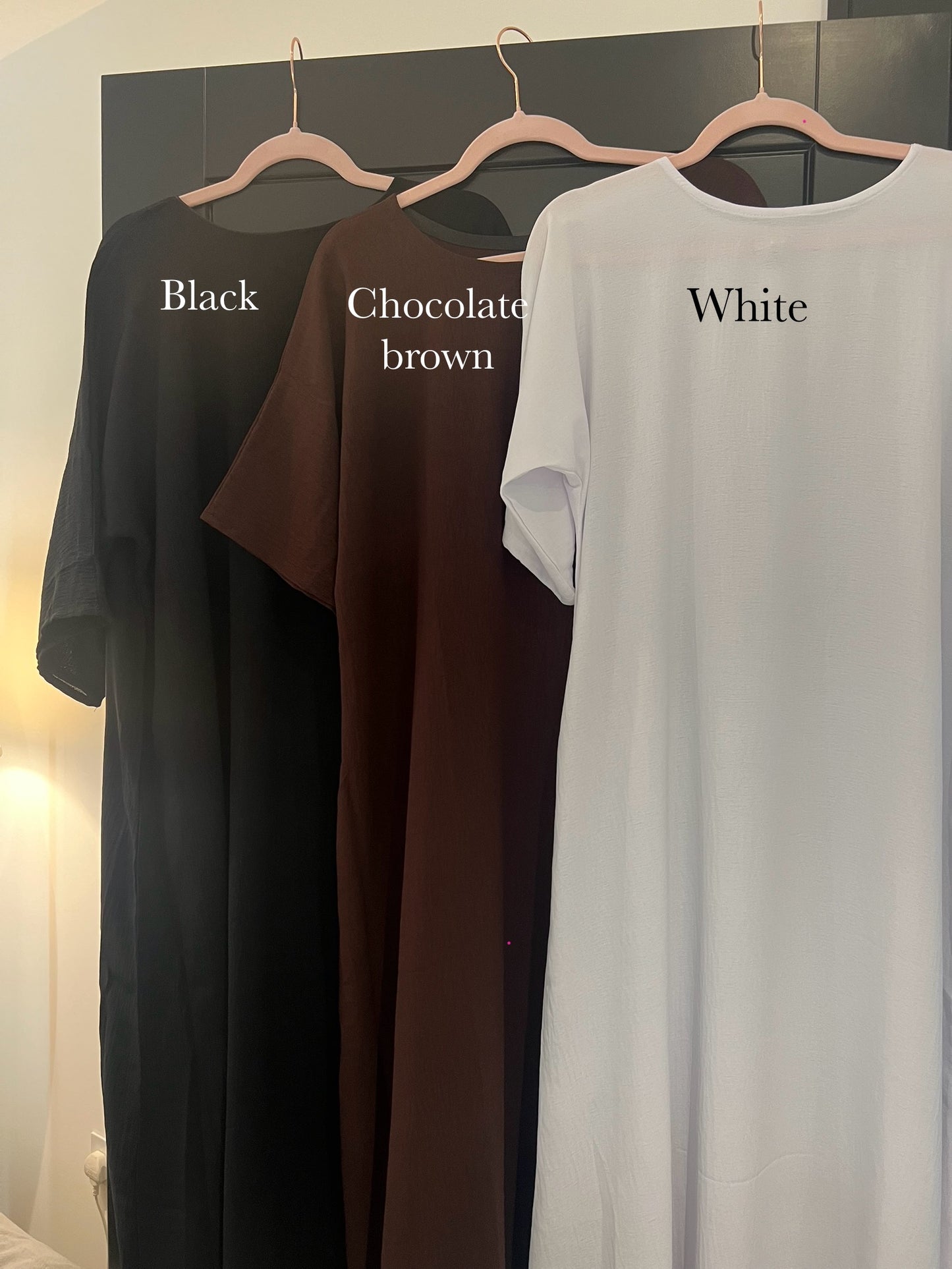 *EX DISPLAY* Crepe short sleeve inner slip dress *EX DISPLAY*