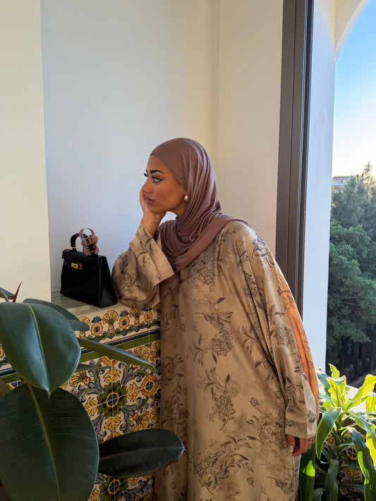Malika 3.0 closed printed abayas LIMITED EDITION
