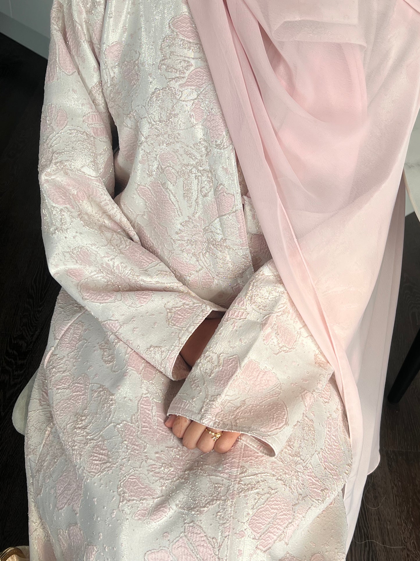 Noora luxury open abaya LIMITED EDITION