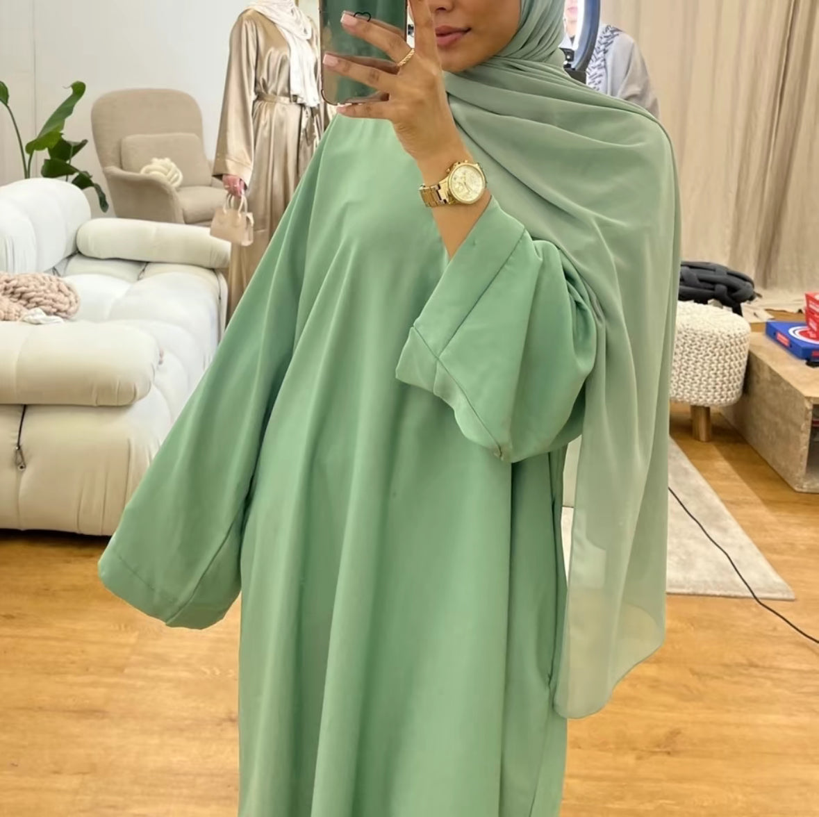 Nida Coloured Abaya *ex display*