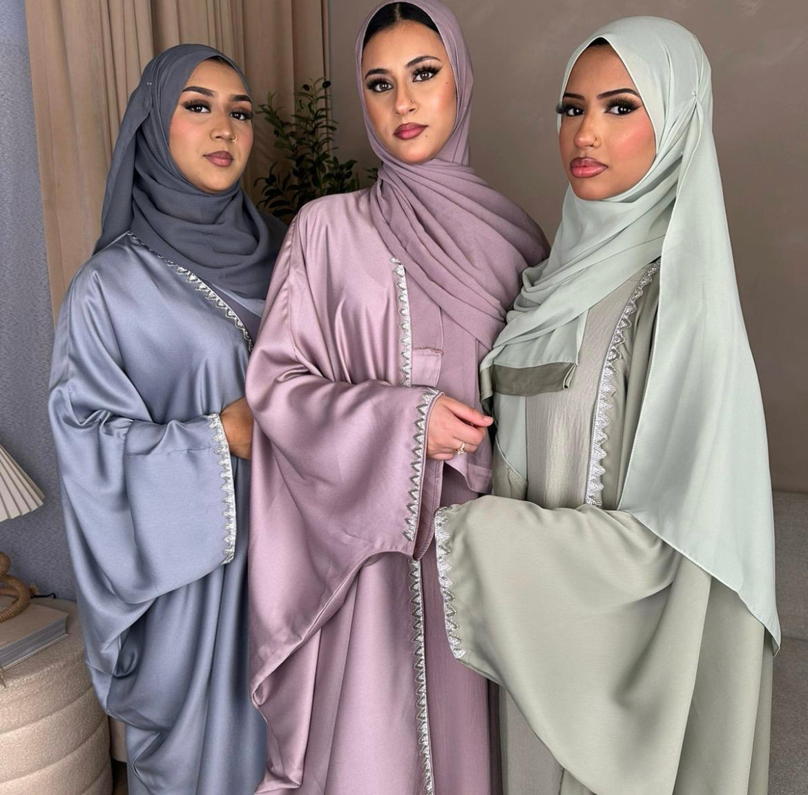 lace abaya set *ex display*