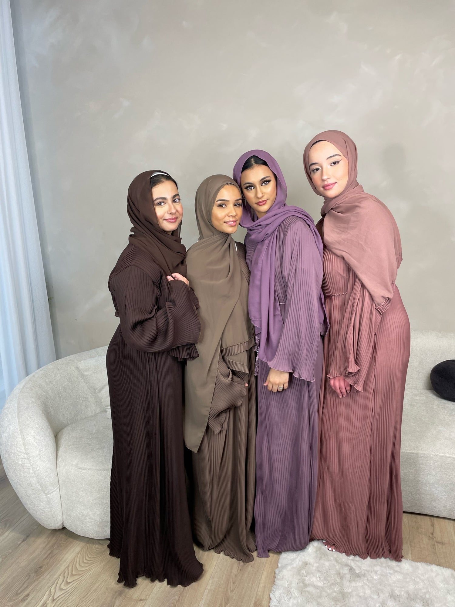 Crinkled Abayas