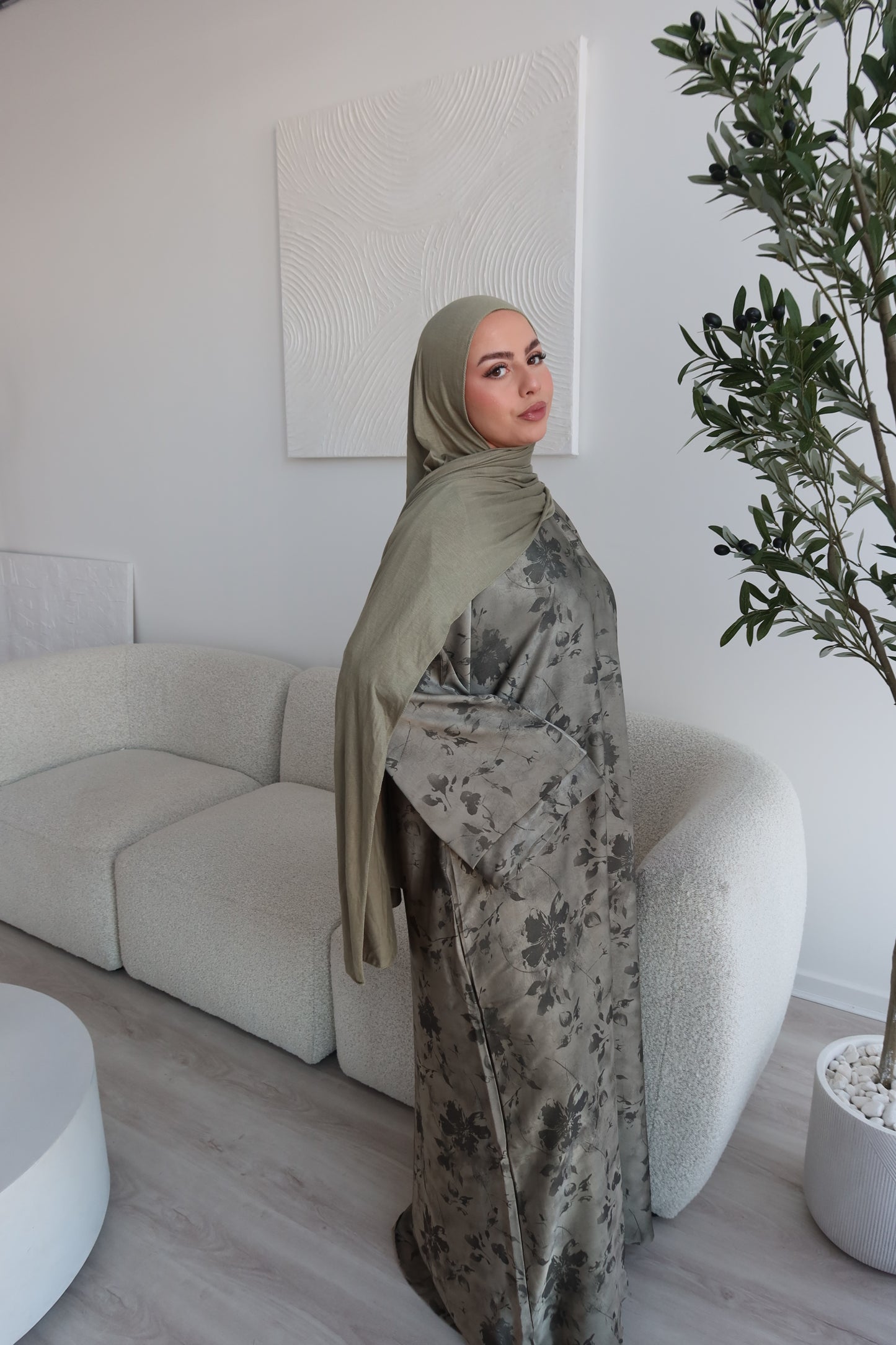 Malika closed printed abayas LIMITED EDITION