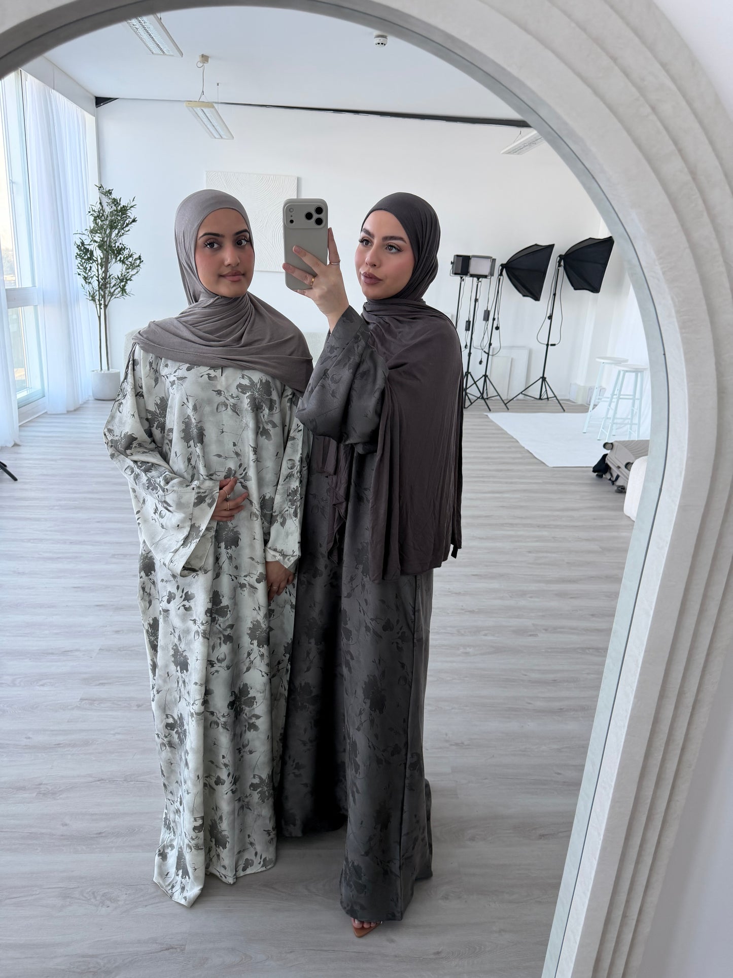 Malika closed printed abayas LIMITED EDITION