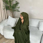 Batwing plain everyday abaya  *ex display*