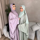 Isha batwing Abaya Set with Inner