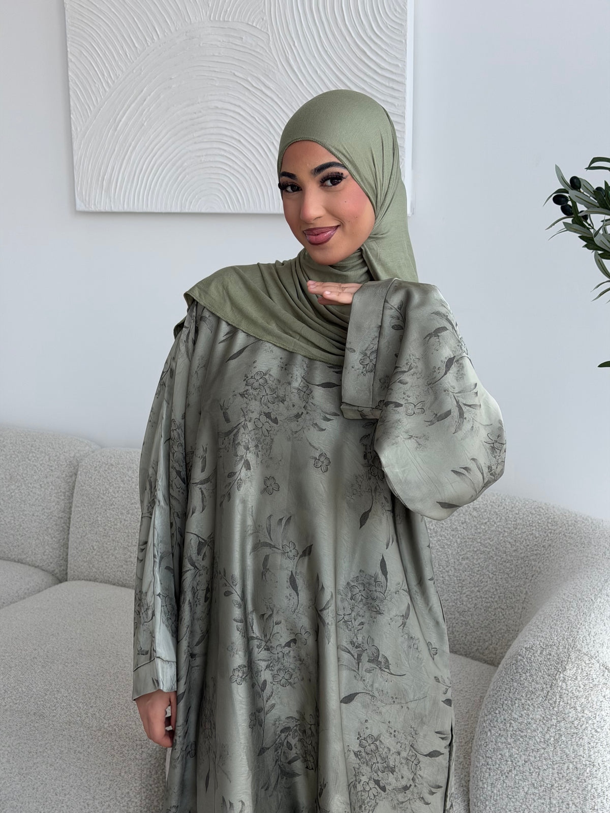 Malika 3.0 closed printed abayas LIMITED EDITION