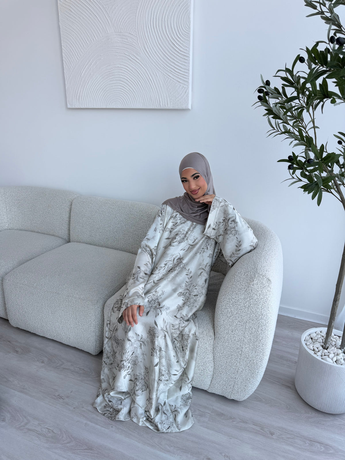 Malika 3.0 closed printed abayas LIMITED EDITION
