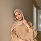 Corduroy Winter Closed Abaya - Split Sleeve (New Colours)