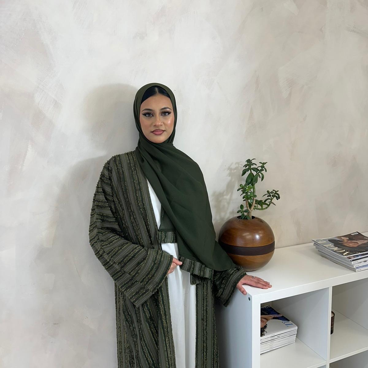 Karim Open Kimono Abaya