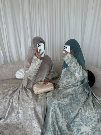 Noora luxury open abaya LIMITED EDITION