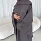 Habiba Batwing patterned abaya (inner belt)