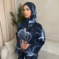 Sara Tie-Dye Print with Matching Hijab