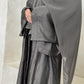 Inayaat Printed Buttoned Abaya