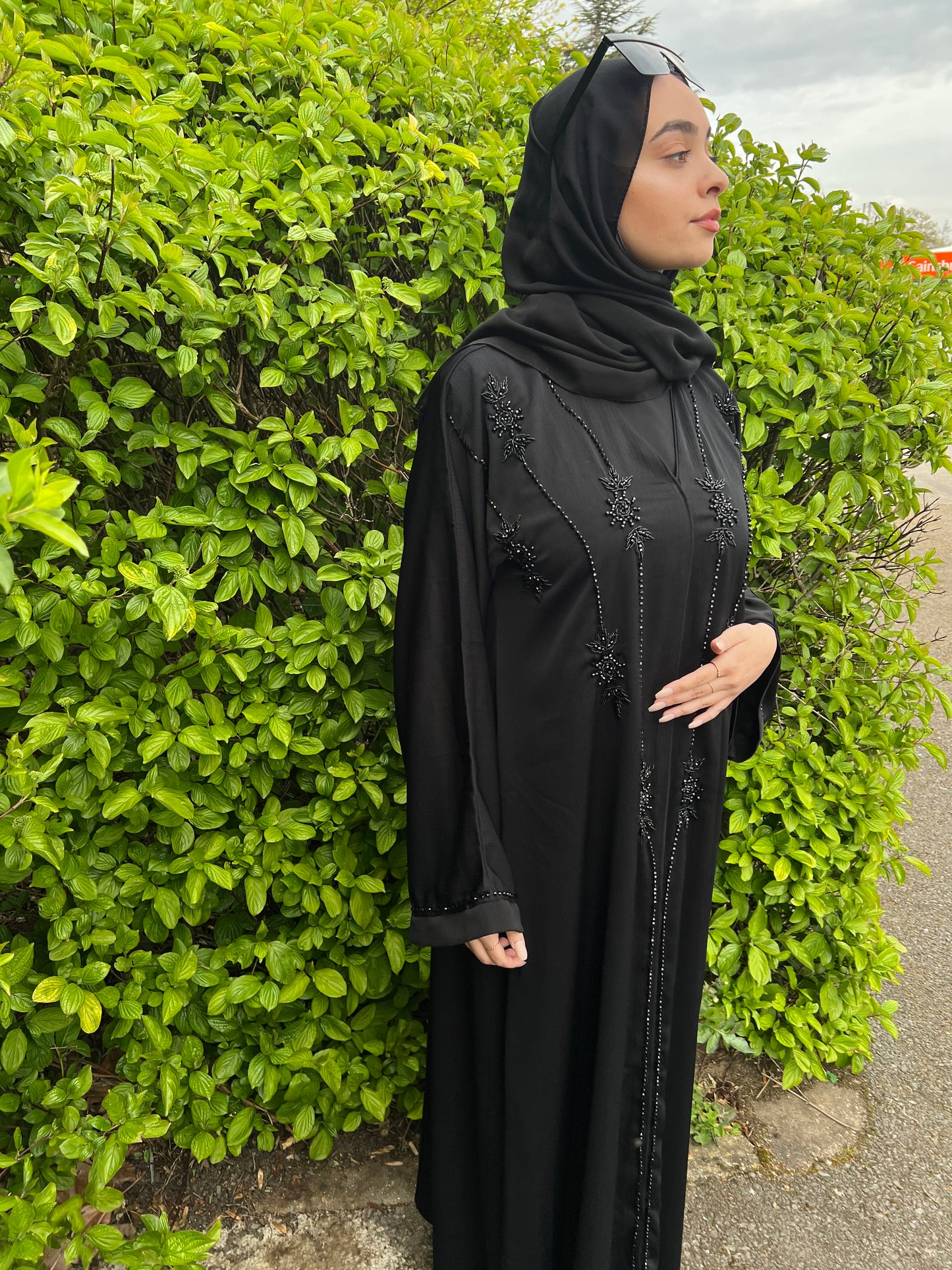 Amira Black Abaya