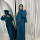 Nida Coloured Abaya chocolate brown *ex display*