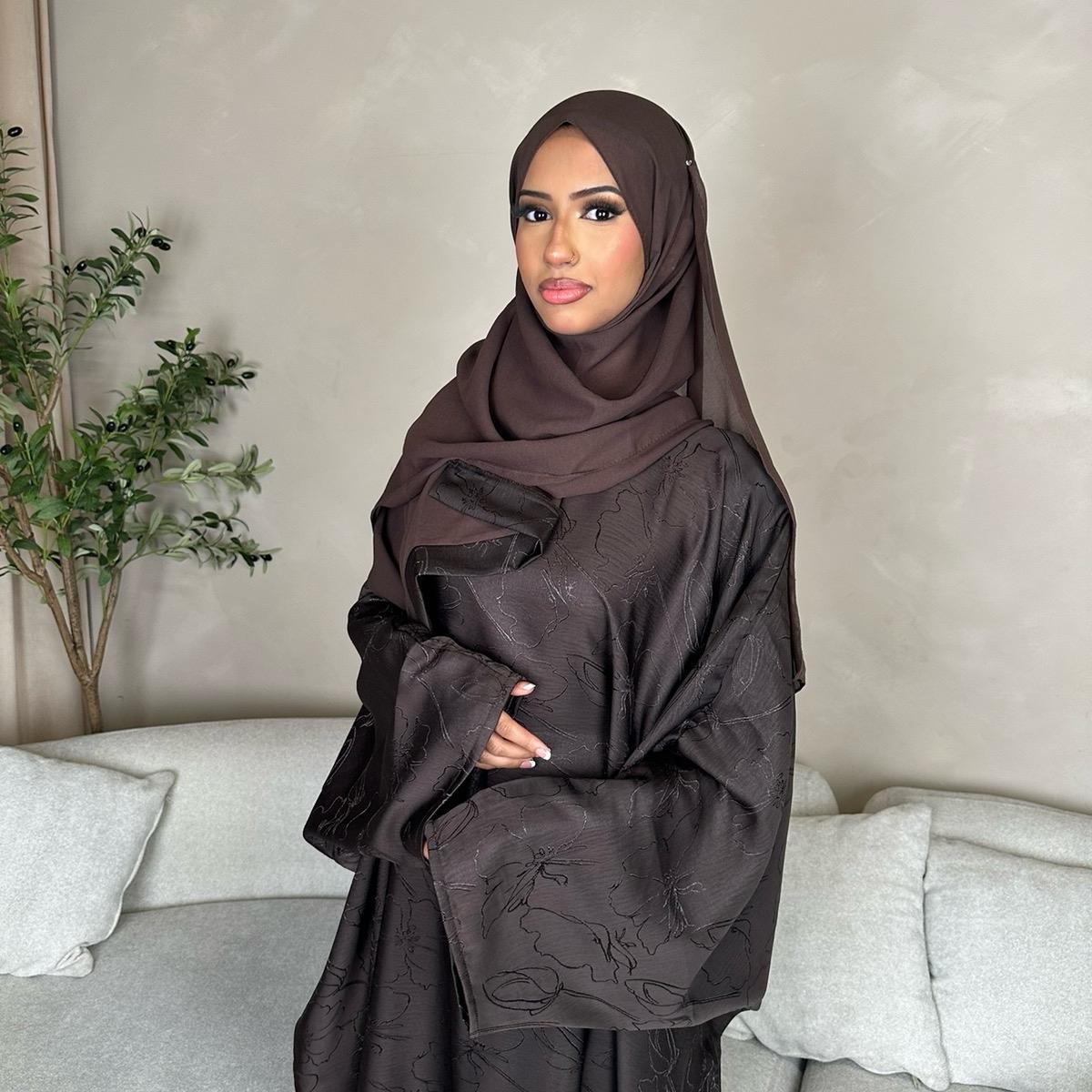 Inayaat Batwing Abaya (Inner Belt)