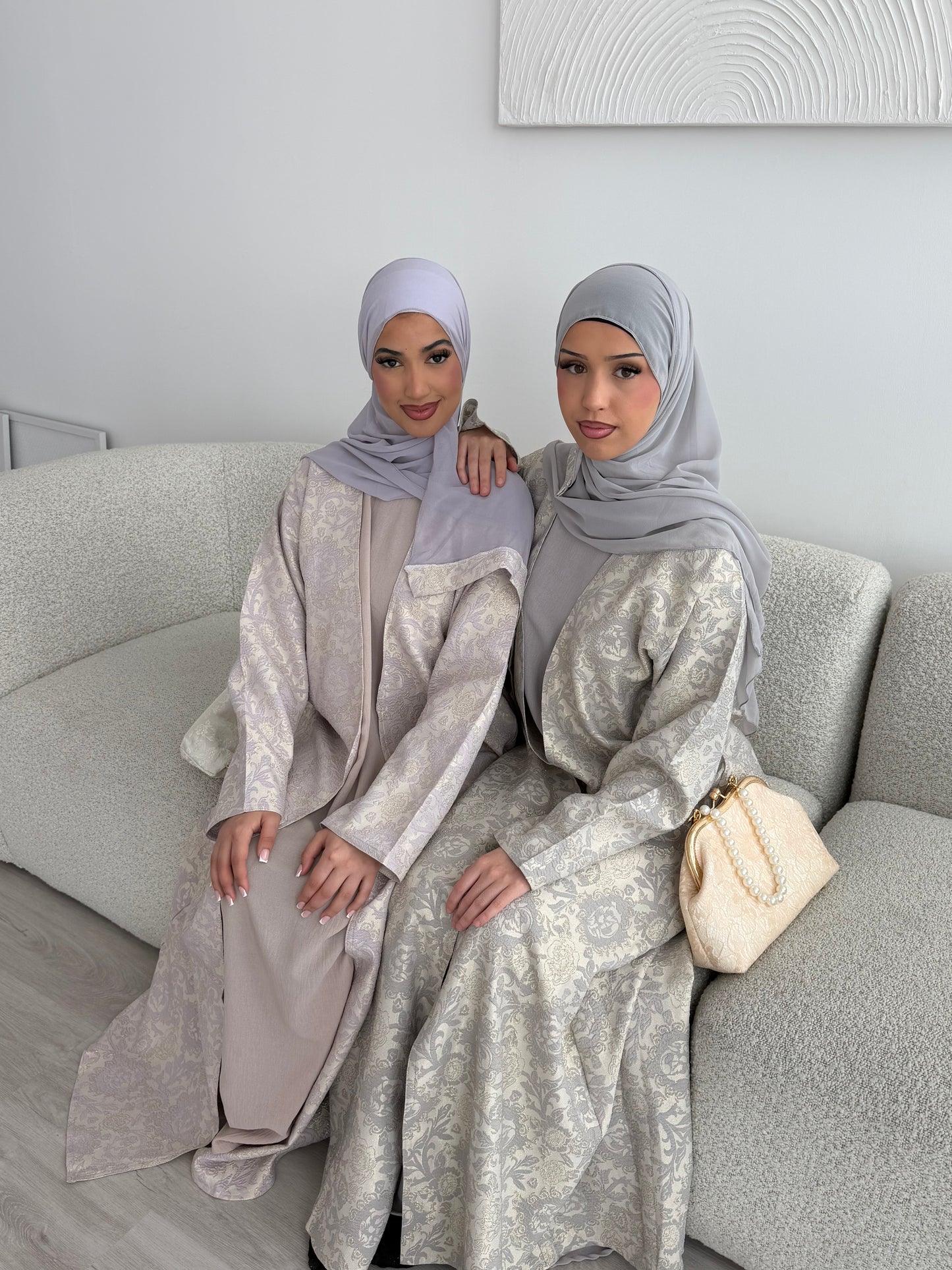 Noora 2.0 luxury open abaya LIMITED EDITION