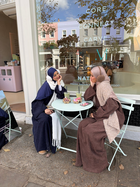 Corduroy Winter Closed abaya A/W LIMITED EDITION