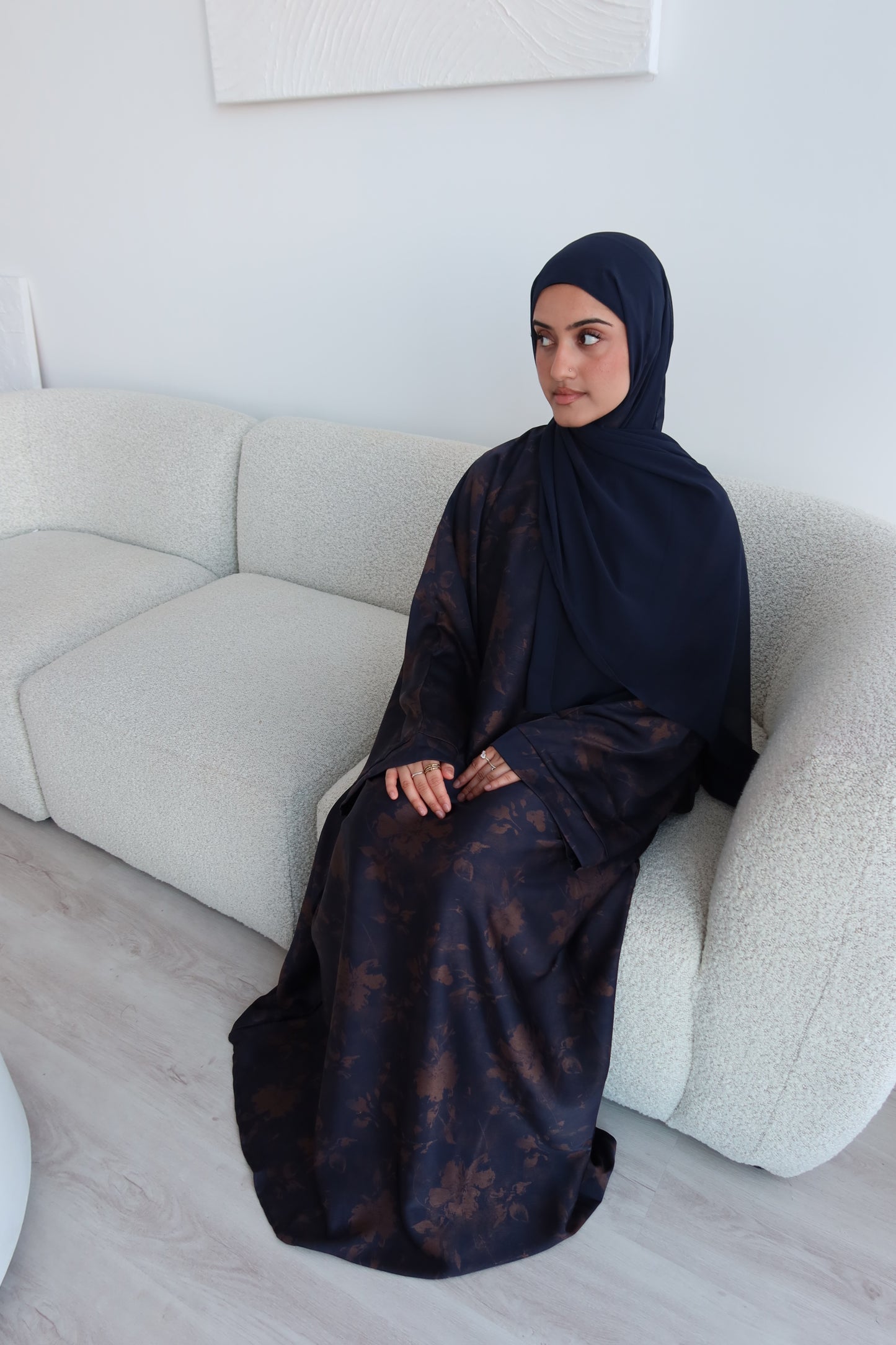 Malika closed printed abayas LIMITED EDITION