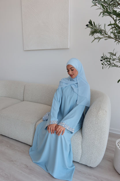 Hidaya 2.0 lace closed abaya