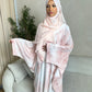 Layaan Tie-Dye Print Butterfly Abaya