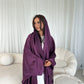 Khaleeji Farasha Abaya and Hijab Set