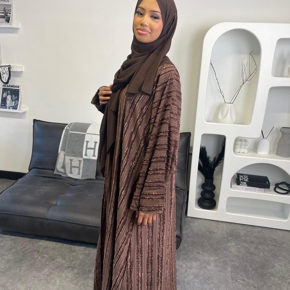 Karim Open Kimono Abaya