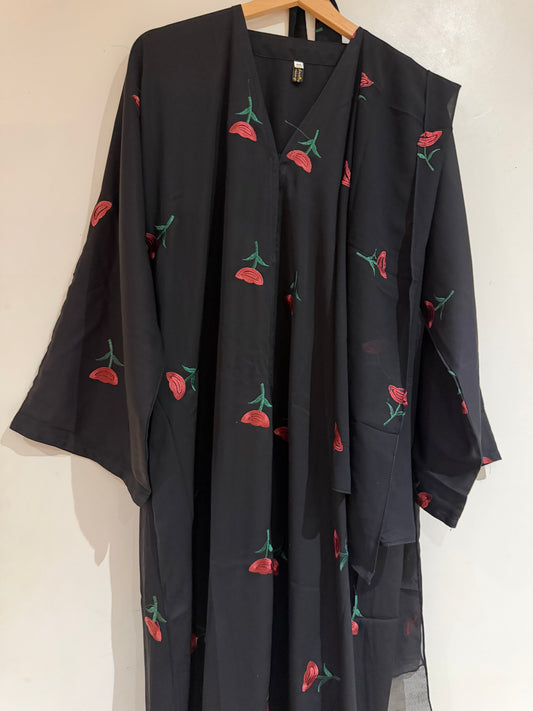 Yasmina embroidery maroon LIMITED EDITION