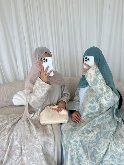 Noora luxury open abaya LIMITED EDITION