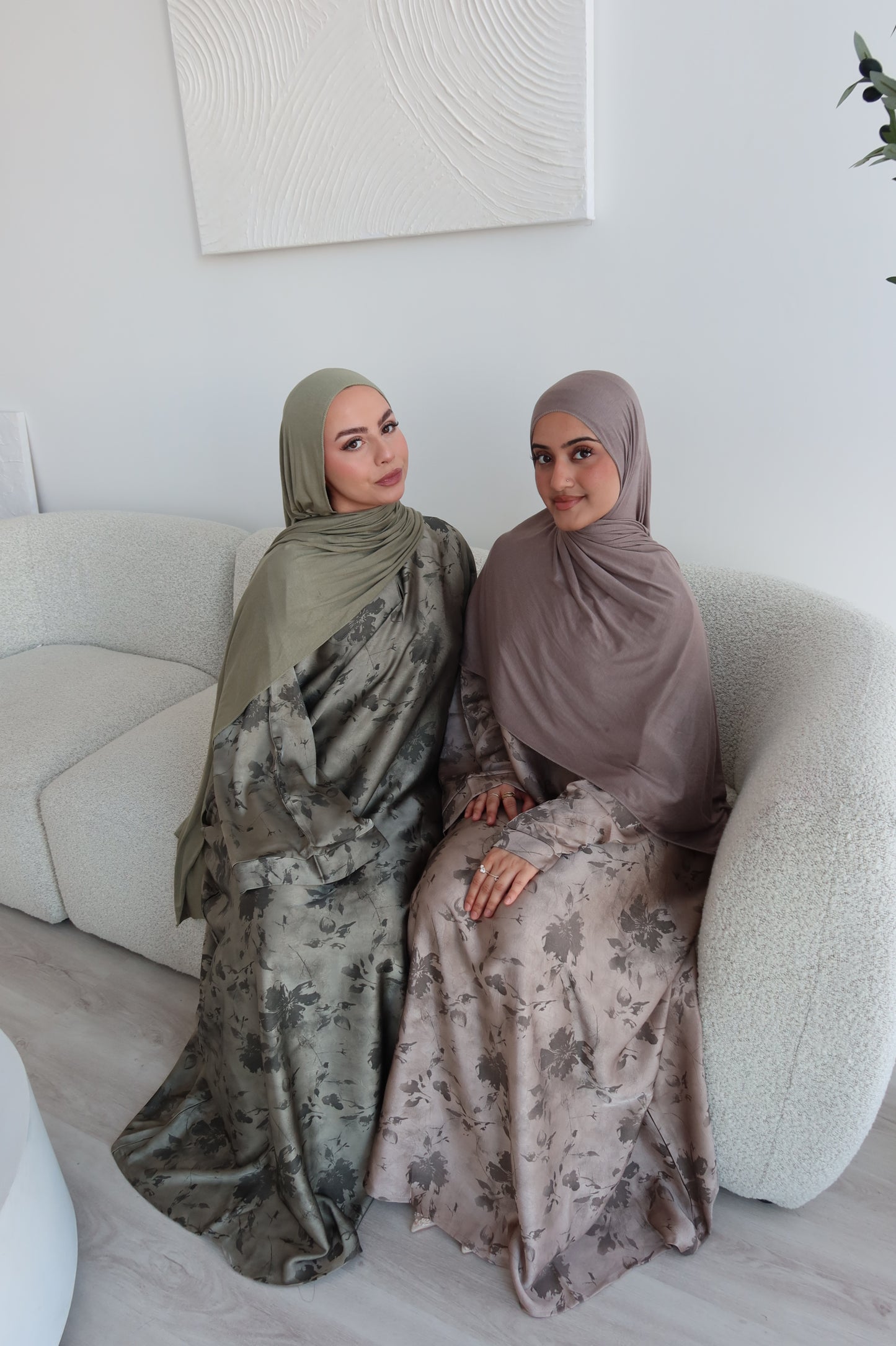 Malika closed printed abayas LIMITED EDITION