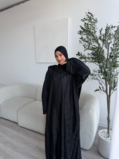 Inayaat 3.0 floral printed closed abaya