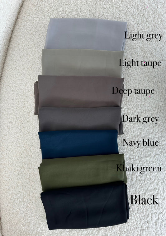 Premium georgette chiffon hijab