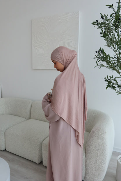 Hiba lace closed abaya