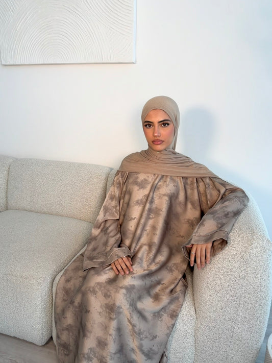 Malika 2.0 closed printed abayas LIMITED EDITION