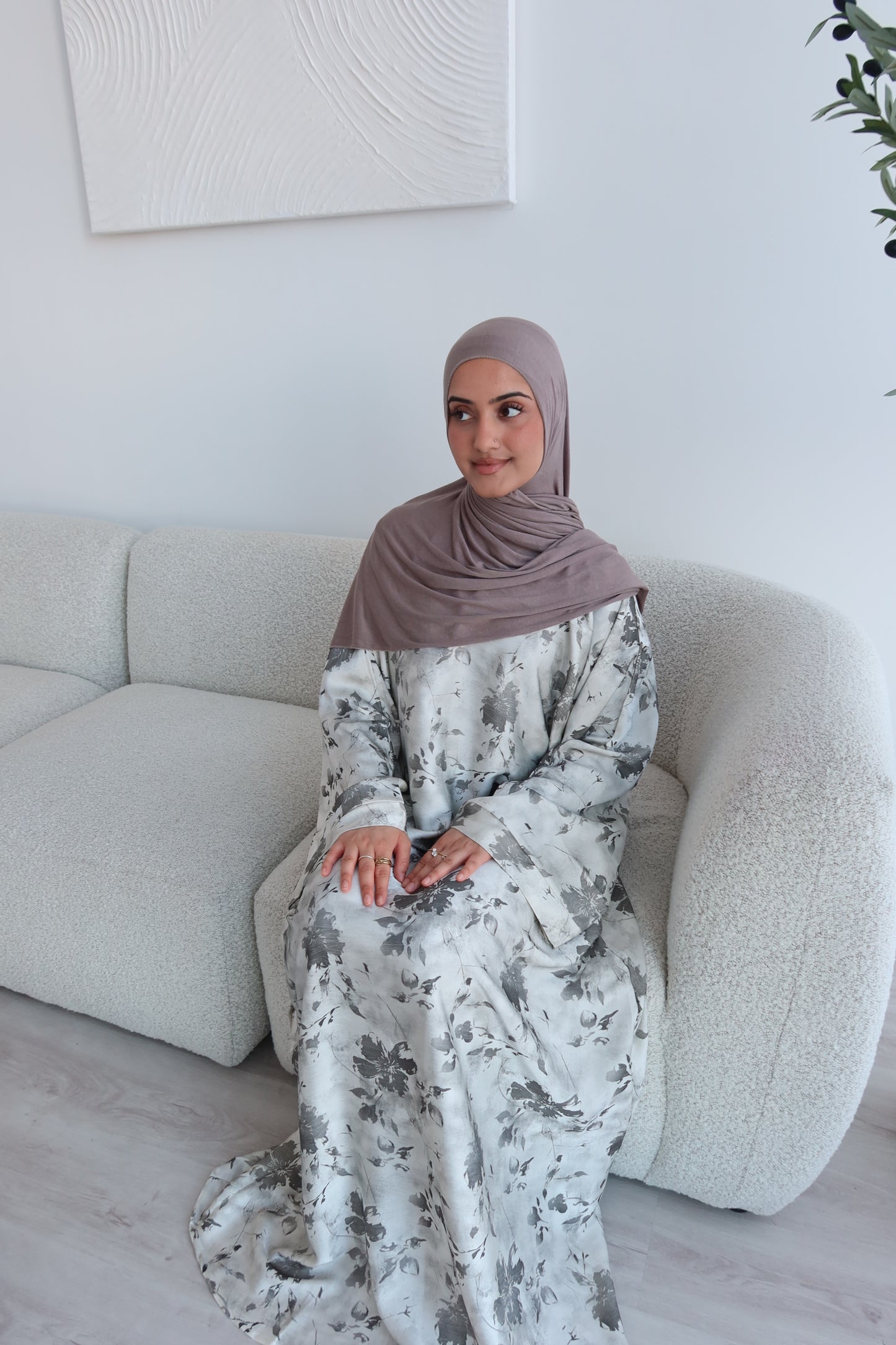 Malika closed printed abayas LIMITED EDITION