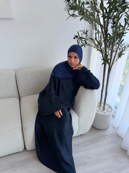 Inayaat 3.0 floral printed closed abaya