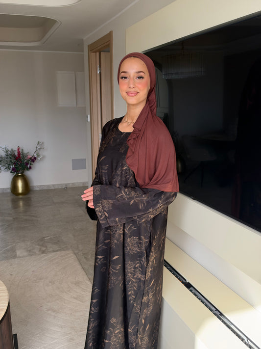 Malika 3.0 closed printed abayas LIMITED EDITION