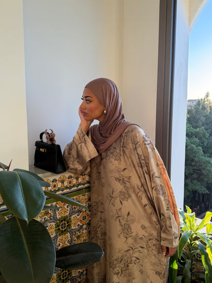 Malika 3.0 closed printed abayas LIMITED EDITION