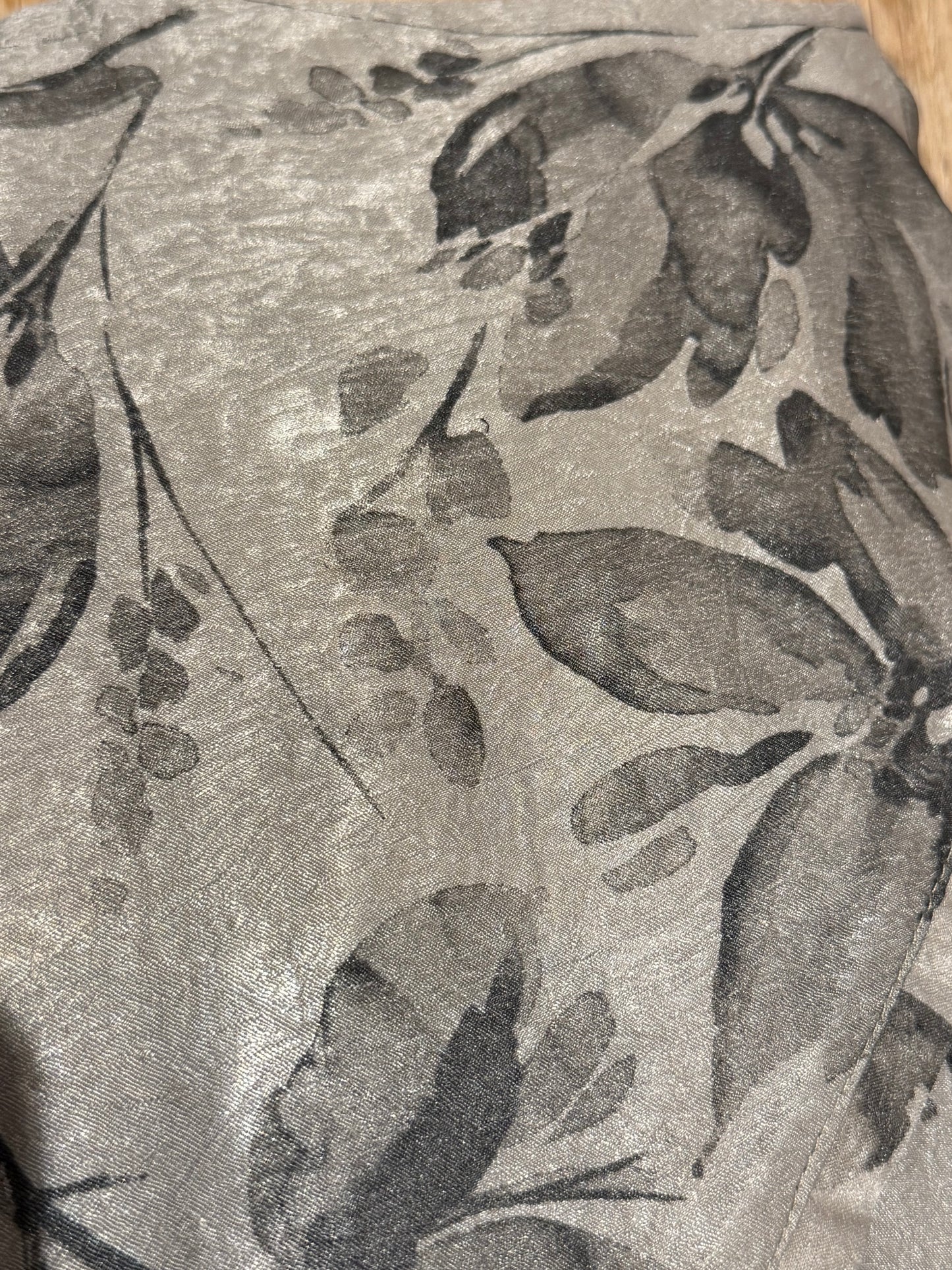 Wrap tie abaya- floral print LIMITED EDITION